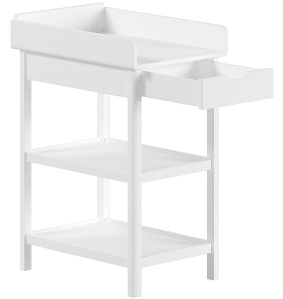 Vipack Bílý lakovaný přebalovací stolek Forrest 69 x 48 cm