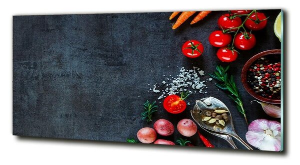 Foto obraz sklo tvrzené Ingredience osh-95665511