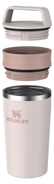 Světle růžový termo hrnek z nerezové oceli 350 ml Café-To-Go Rose Quartz – Stanley