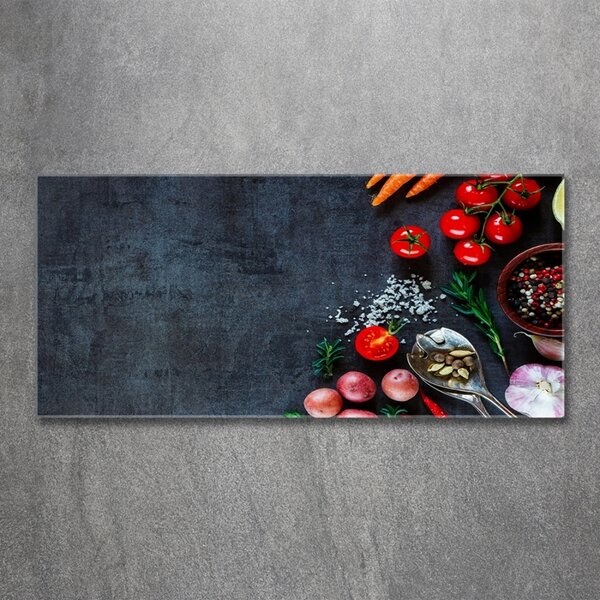 Foto obraz sklo tvrzené Ingredience osh-95665511
