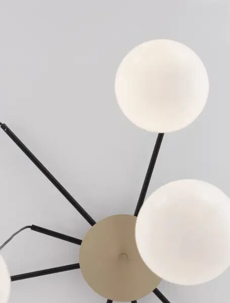 Retro lustr The Egg A 75 zlaté – G9