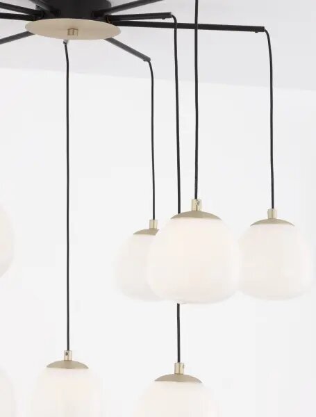 Retro lustr The Egg A 75 zlaté – G9