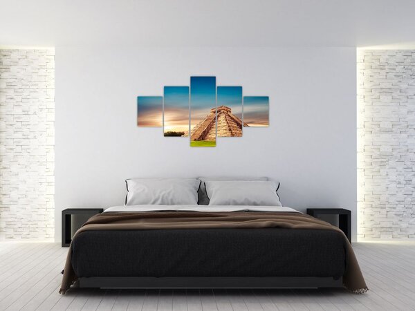 Obraz proslulé Mayské památky (125x70 cm)