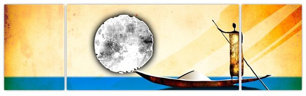 Obraz - Starověká malba (170x50 cm)