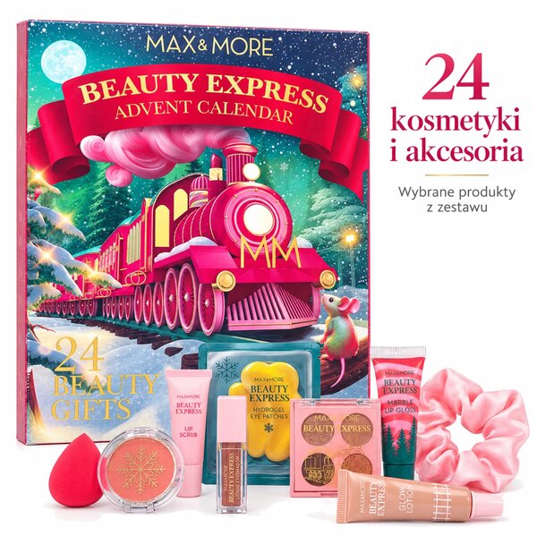 Max & More Luxusní kosmetický adventní kalendář