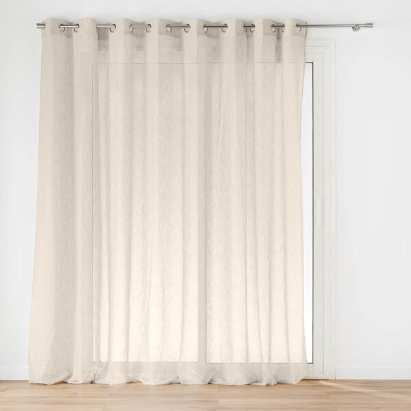 Záclona v přírodní barvě 300x240 cm Carlin – douceur d'intérieur