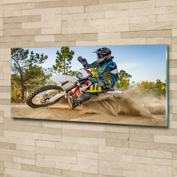 Foto obraz sklo tvrzené Motokross osh-96129876