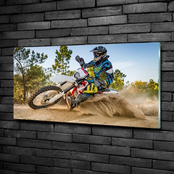 Foto obraz sklo tvrzené Motokross osh-96129876