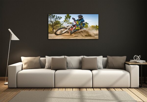 Foto obraz sklo tvrzené Motokross osh-96129876