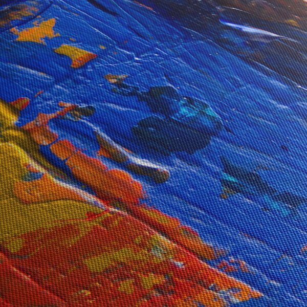 Obraz malířských barev (210x100 cm)