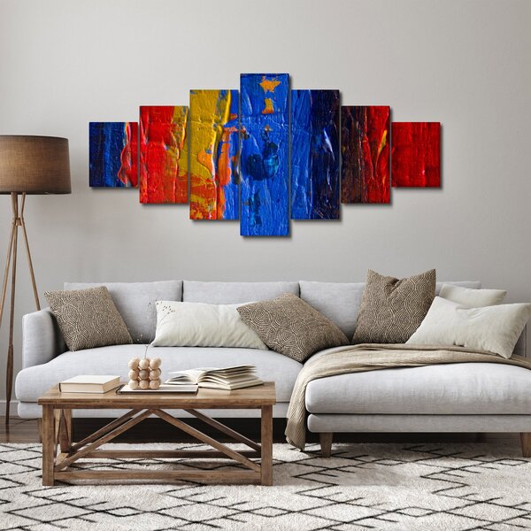 Obraz malířských barev (210x100 cm)