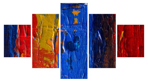 Obraz malířských barev (125x70 cm)