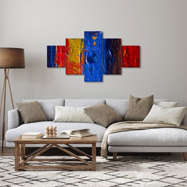 Obraz malířských barev (125x70 cm)
