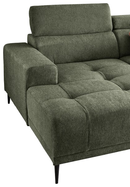 POHOVKA BIG SOFA, textil, tmavě zelená Livetastic - Pohovky, Online Only