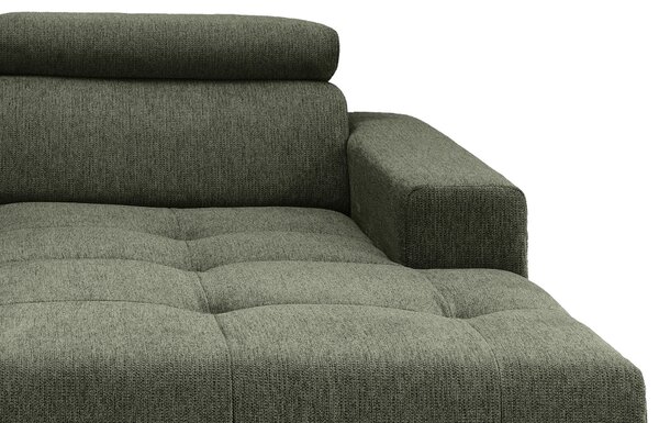 POHOVKA BIG SOFA, textil, tmavě zelená Livetastic - Pohovky, Online Only