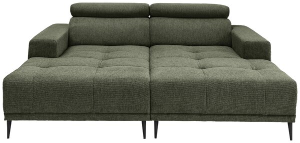 POHOVKA BIG SOFA, textil, tmavě zelená Livetastic - Pohovky, Online Only