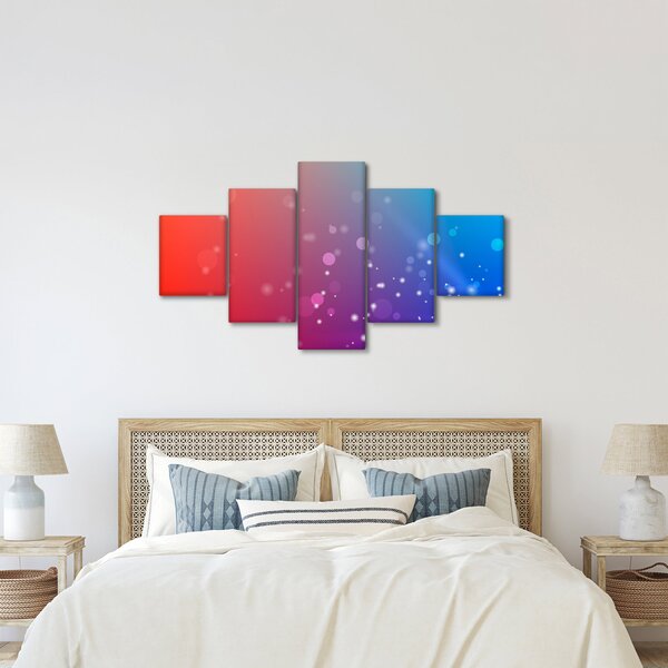 Moderní abstraktní obraz (125x70 cm)
