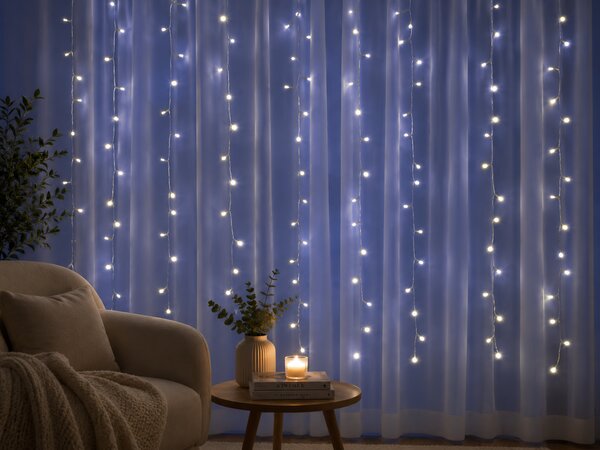 Vánoční LED světelný mikro závěs - 3m, 200 LED, více barevných variant Barva: Různobarevná