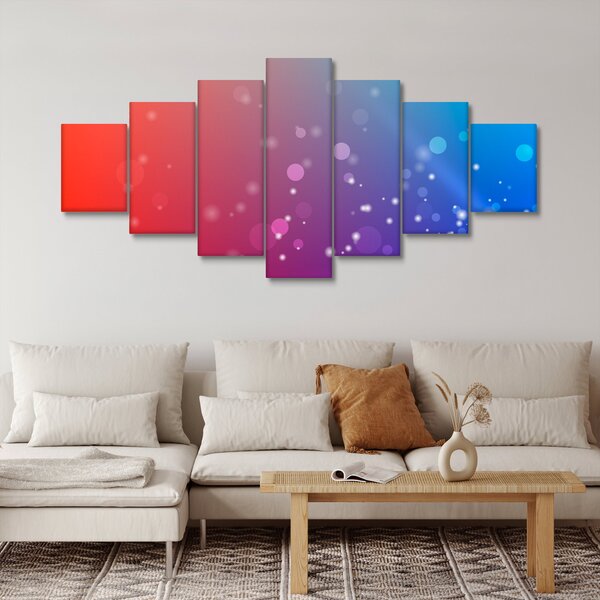 Moderní abstraktní obraz (210x100 cm)