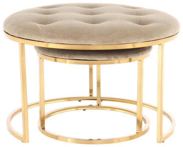 SADA TABURETŮ, 40/60/32/41/40/60 cm MID.YOU - Taburety, Online Only