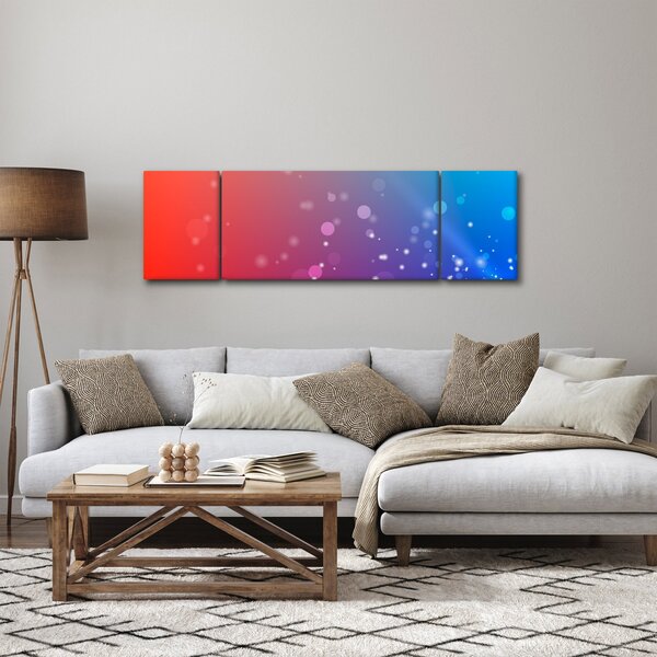 Moderní abstraktní obraz (170x50 cm)