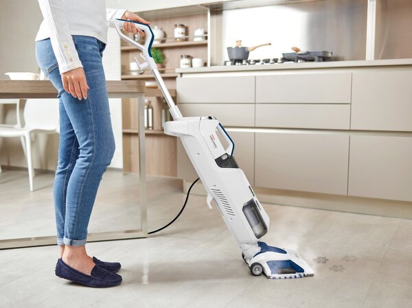 Polti VAPORETTO 3 CLEAN BLUE parní mop a čistič s vysáváním