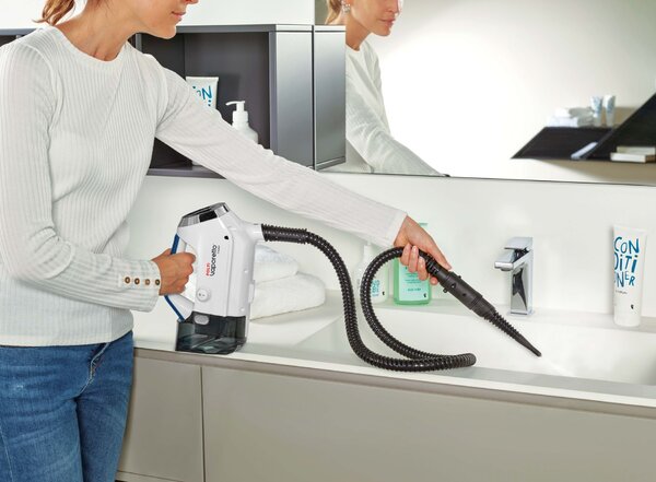 Polti VAPORETTO 3 CLEAN BLUE parní mop a čistič s vysáváním