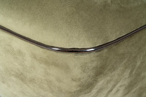 TABURET, textil, 60/42,5 cm MID.YOU - Taburety, Online Only