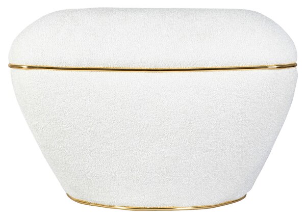 TABURET, textil, 60/42,5 cm MID.YOU - Taburety, Online Only