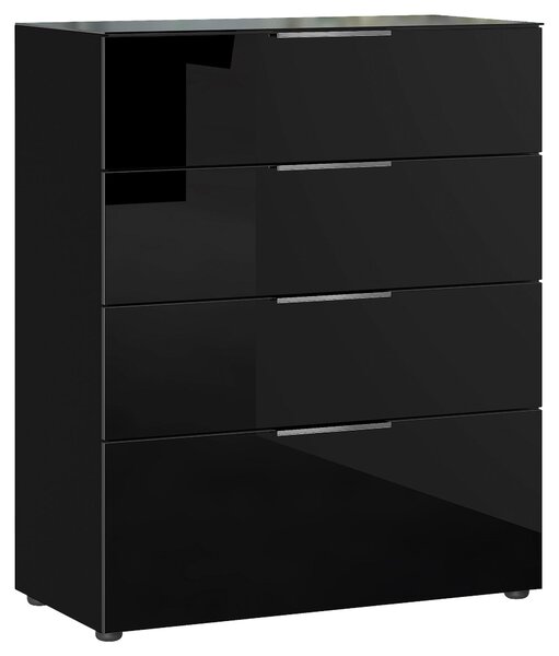 KOMODA, černá, 83/102/42 cm Premium Living - Široké komody