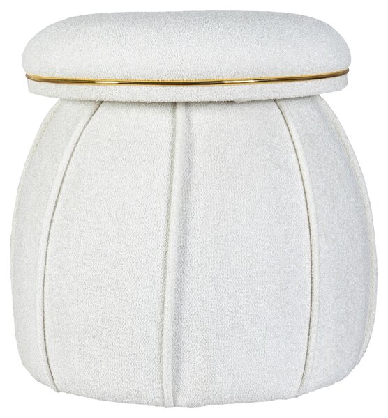 TABURET, textil, 51,5/55 cm MID.YOU - Taburety, Online Only