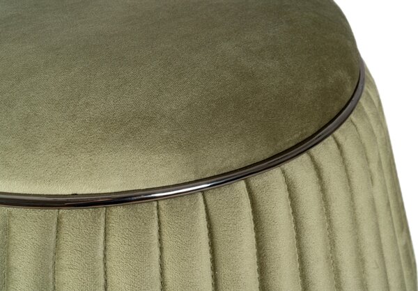 TABURET, textil, 51,5/53 cm MID.YOU - Taburety, Online Only