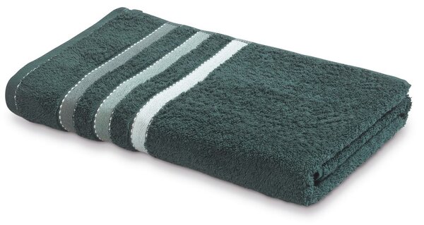 Vandyck Ručník Prestige Lines Forest green - 60x110 cm