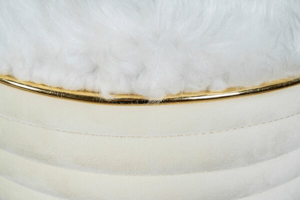 TABURET, textil, 42/50 cm MID.YOU - Taburety, Online Only