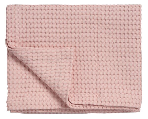 Vandyck Luxusní přehoz na postel Home Piqué waffle Sepia pink - 160x250 cm
