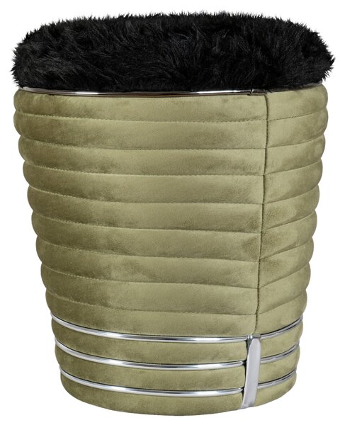 TABURET, textil, 42/50 cm MID.YOU - Taburety, Online Only