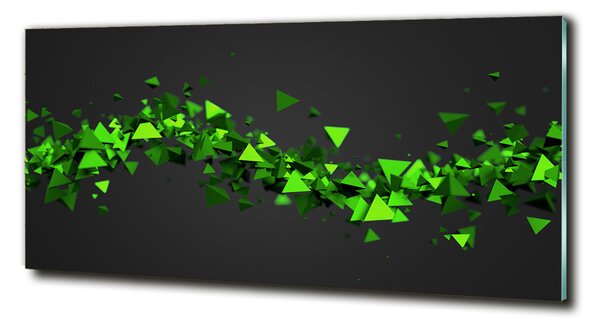Foto obraz sklo tvrzené Geometrická vlna osh-98200127