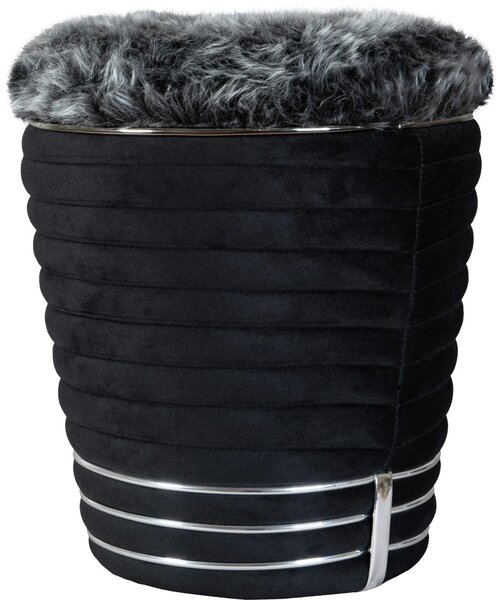TABURET, textil, 42/50 cm MID.YOU - Taburety, Online Only