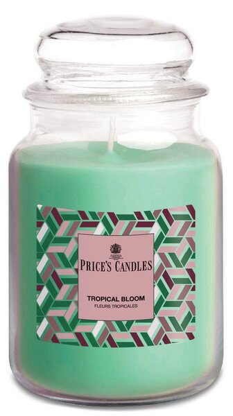 Price’s Price's MAXI vonná svíčka ve skle Tropical Bloom - hoření 130h