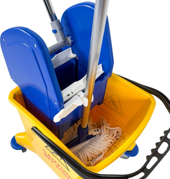 Denox úklidový bavlněný mop PROFESSIONAL 400 g, s kovovou násadou