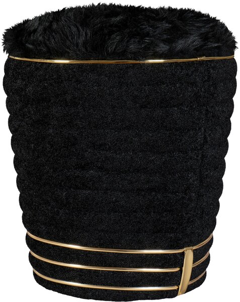 TABURET, textil, 42/50 cm MID.YOU - Taburety, Online Only
