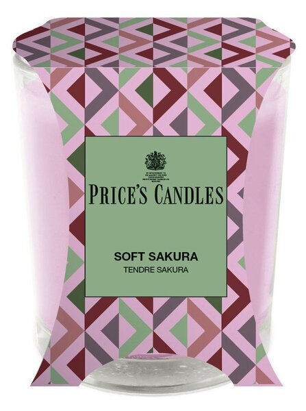 Price’s Price's vonná svíčka ve skle Soft Sakura - hoření 45h
