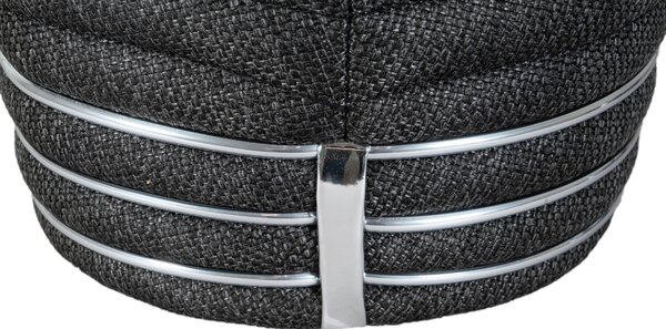 TABURET, textil, 42/50 cm MID.YOU - Taburety, Online Only