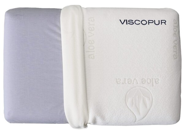 VISCOPUR Anatomický polštář VISCOPUR® MEMO-GEL MAXI neprofilovaný 40x70 cm