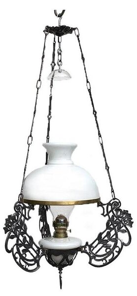 Závěsná petrolejová lampa 85 cm