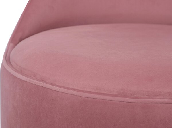 OTOČNÝ TABURET, textil, 52/68 cm MID.YOU - Taburety, Online Only