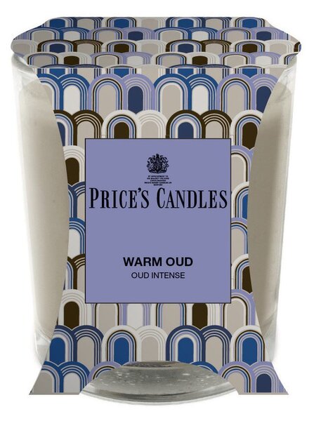 Price’s Price's vonná svíčka ve skle Warm Oud - hoření 45h