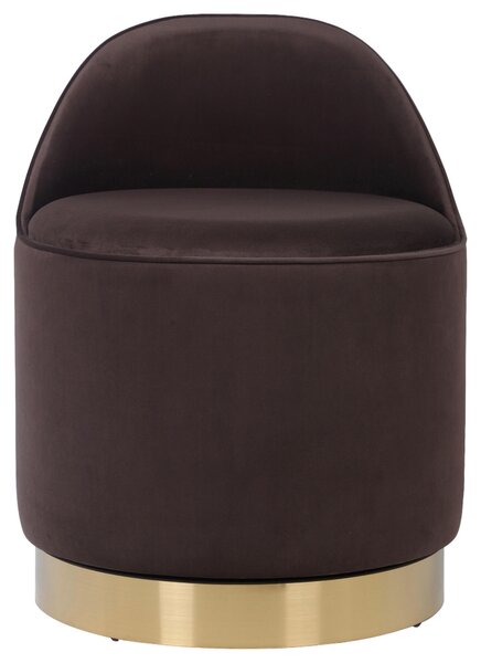 OTOČNÝ TABURET, textil, 52/68 cm MID.YOU - Taburety, Online Only