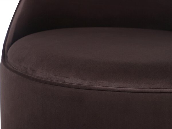 OTOČNÝ TABURET, textil, 52/68 cm MID.YOU - Taburety, Online Only