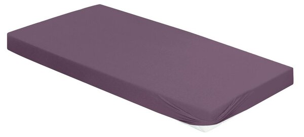 Bierbaum jersey prostěradlo šeříková - 80-100 x 200 cm